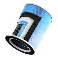 EasyAir Air Purifier Replacement Filter For ENQ-GT50, HEPA, Active Carbon Filter & Pre Filter,1 Piece/Box Box