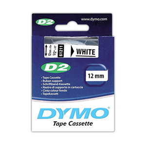 DYMO TAPE 9000 12MMX10M WHITE EACH Each