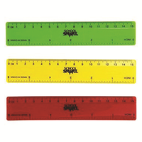 Esselte Ruler, 15cm, Plastic, Assorted Colour, Each Each