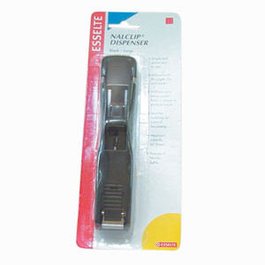 Esselte Nalclip Dispenser with 8 Clips