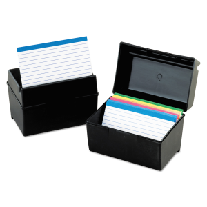 GUIDE CARD BOX SWS 5"X8" BLACKEACH Each