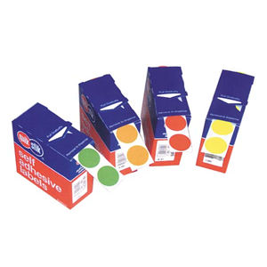 Esselte Quik Stik Adhesive Label Dot