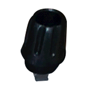 4mm Black Banana Socket Professional Binding Post Nut Banana Plug Jack Connector (Nickel Plated For 4mm Banana Plug) Each