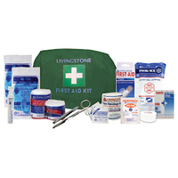 General First Aid Kit Complete Set in Green Nylon Pouch, Each Each