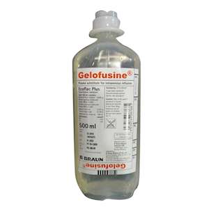 Gelofusine Intravenous IV Infusion 4 Percent 500Ml, Each Each