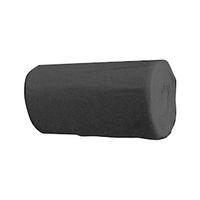Liv Garbage Bag Bin Liner, Kitchen Tidy, 27 Litres, 59 x 51cm, 20 Microns, Heavy Duty, HDPE, Black, 100/Pack, 1000/Carton Carton
