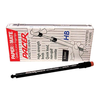 PaperMate Pacer Cassete Refill Leads, 0.5mm, HB, 12/Pack Each