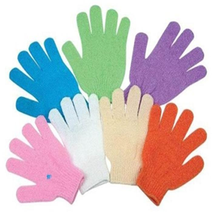 SOFEEL EXFOLIATING GLOVES GREEN 2/PACK(PAIR) Pair