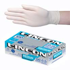 Out of Date, Lincon Biodegradable Latex Examination Gloves, AS/NZ, Powder Free, Medium, Cream Colour, 1,000 Pieces/Carton, Limited Stock