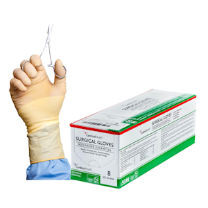 Protexis Neoprene Essential Surgical Gloves, Powder Free, Non-Latex, Sterile, Size 6.0, 1 Pair/Pack