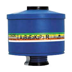 Livingstone Combined Filter A2B2E2K2 & P3 Canister, for Item No.: GMASKC808P, Each Each