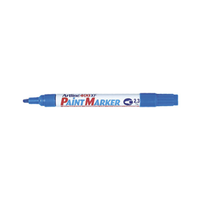 Artline 400 Paint Marker, Bullet Point, 2.3mm, Blue, Each Loose