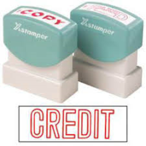 XSTAMPER 1019 CREDIT RED EACH Each