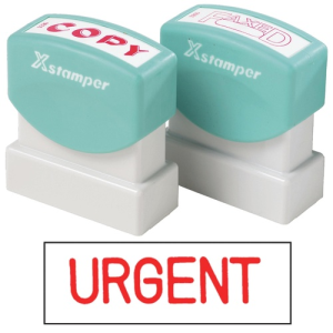 XSTAMPER 1103 URGENT RED EACH Each