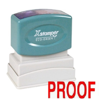 XSTAMPER 1563 PROOF RED EACH Each