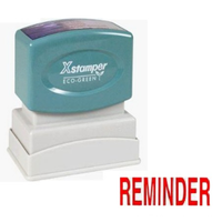 XSTAMPER 1565 REMINDER RED EACH Each