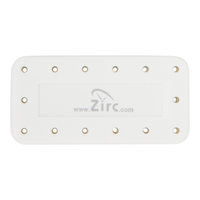 ZIRC PLASTIC BUR BLOCK 14 HOLE Each