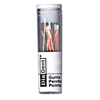 Diadent Gutta Percha Points, Colour-Coded, No. 25, 6 Points/Vial, Loose Each