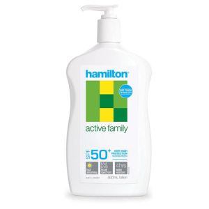 Hamilsun Active Family Sunscreen Lotion