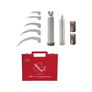 Heine XP Emergency Laryngoscope Set with XP Disposable Blades, Each Each