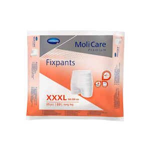 Hartmann Molicare Premium Fixpants Long Leg, 160-200cm, Triple Extra Large, Unisex, 25 Pieces/Pack Pack