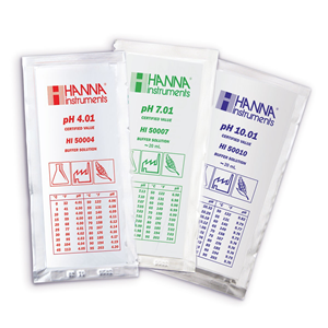 Hanna Calibration Buffer Sachets