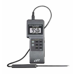 Hanna Water resistant thermistor thermometer without probe, CE mar Each