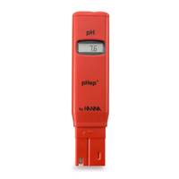 Hanna pHep®0.1 pH, with Automatic Temperature Compensation, Pockets-Sized, Waterproof, Each Each