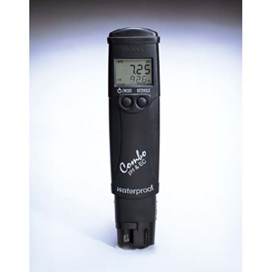 Hanna Instruments Combo pH/Conductivity/TDS Tester, High Range (0 to 3999 uS/cm EC/ 0.00 to 10.00 ppt TDS), Each Each