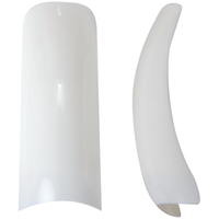 Hawley Nail Tips-Curved French White Size#7 50pieces/pack Pack