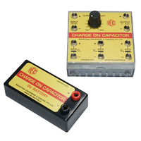 Charge on a Capacitor, Constant Current with Power Supply, Each Each