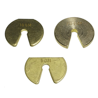 IEC Slotted Mass Weight, Brass, 1x 5g, 1x 10g, 1x 20g, 35g set, 2pct Accuracy, Each