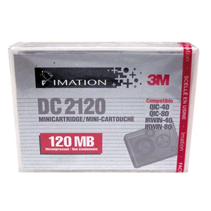 DATA CARTRIDGE DC2120 120MB UNFORMAT EACH Each