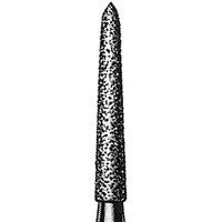 Intensiv 1101 Diamond Burs, Round Truncated Conical with Ogival End, ISO001524 #35, Handpiece, Medium, Each Each