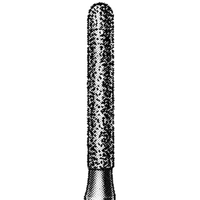 Intensiv 315LC Diamond Burs, Domed Fissure, ISO 141534 #20, Friction Grip, Coarse, Each Each