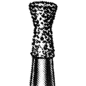 Intensiv 316M Diamond Burs, Double Inverted Cone, Friction Grip, Each Each