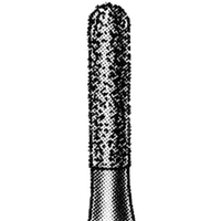 Intensiv 404 Diamond Burs, Flat Fissure Point, ISO 137514 #13, Friction Grip, Medium, Each Each