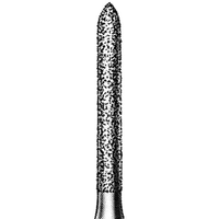 Intensiv 410C Diamond Burs, Extra Long Bullet, ISO 290534 #15, Friction Grip, Coarse, Each Each
