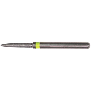 Intensiv 4205L Diamond Burs, Composhape Long Needle, ISO 247514 #10, Friction Grip, Fine, Each Each