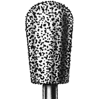 Intensiv 5205 Diamond Burs, Composhape, ISO 245504 #12, Friction Grip, Extra Fine, Each Each