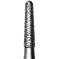 Intensiv D7 Diamond Burs, Domed Taper Fissure, ISO 197524 #25, Friction Grip, Medium, Each Each