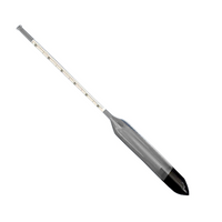 Carlton Density Hydrometer, 1.000 to 1.100, 0.002 at 20degC, 250mm, Glass, Each Each
