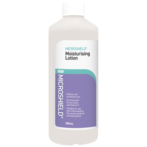Microshield® Moisturising Lotion, with Vitamin E, Aloe Vera and Amino Acids, 500mL, Loose