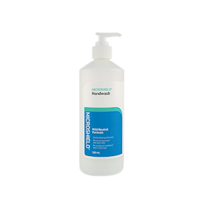 Microshield® Handwash, Mild Neutral Formula, 500mL, 12/Carton Kit