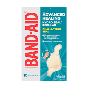 Johnson & Johnson Band-Aid Advanced Healing Blister, Regular, 10 Pieces/Pack