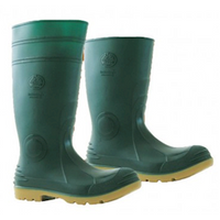 Bata Jobmaster 2 Gumboots, Size 10, 400mm, Non-Safety, PVC, Green, 1 Pair (892-73180) Pair