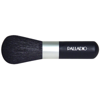 Palladio Makeup Bronzer Brush, Black with Silver Trim, 120mm, Each Each