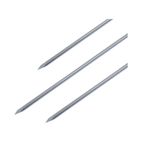 Knight Benedikt Kirschner Wire Trocar, 2.0mm x 150mm, Stainless Steel, Single Tip, 10 Pieces/Pack Pack