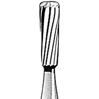 Jet 7304 Tungsten Carbide Burs, Inverted Taper Fissure, Friction Grip, 014F, Each Each