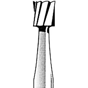 Jet 38 Tungsten Carbide Burs, Inverted Cone, Friction Grip, 016, Each Each